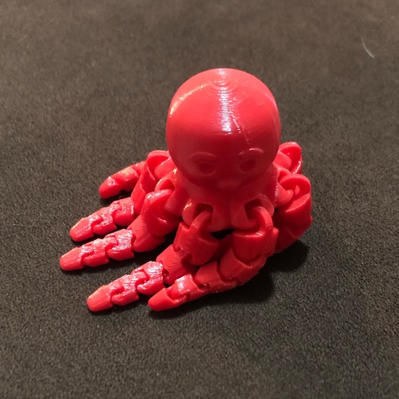 3D Printed Octopus Fidget Spinner 🐙 - Picture 5 of 11